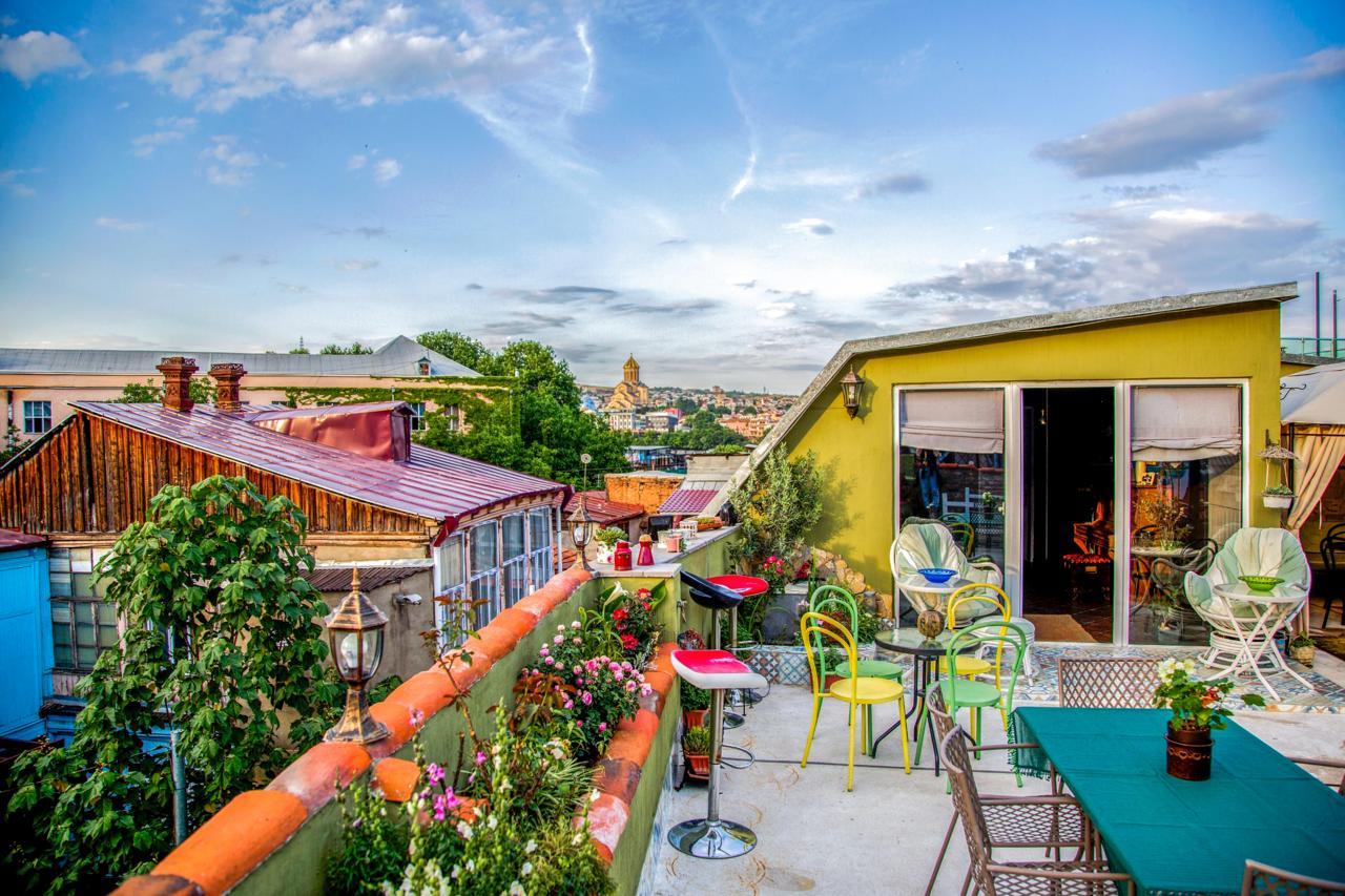 Terrace Garden Boutique Hotel ティビリシ エクステリア 写真